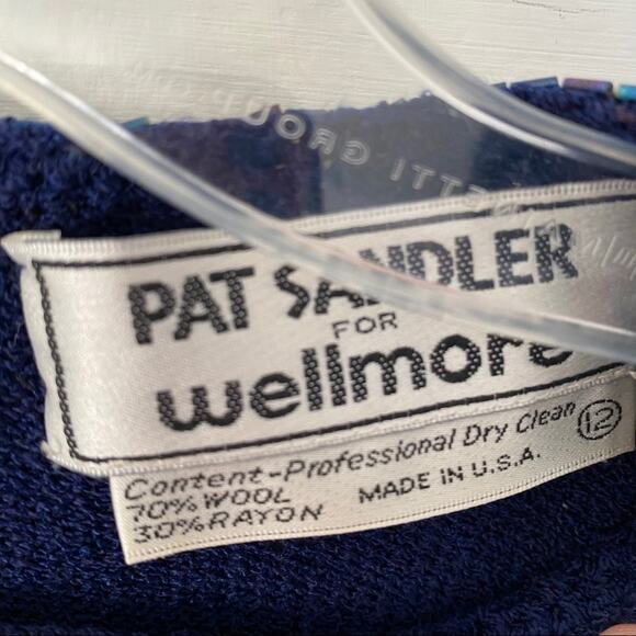 Pat Sandler Wellmore Beaded Peplum Sweater 12 - Picture 5 of 8